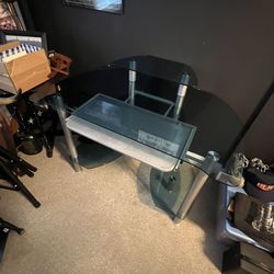 Glass Desk