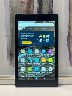 Amazon Fire HD 8 8th Gen 8” Black Tablet 16GB - $25