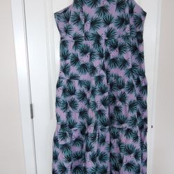 Women's 2x Heavy Cotten Maxi Sundress