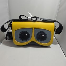 Loungefly Disney Pixar WALL-E Eyes Space Scene Crossbody Bag NWT