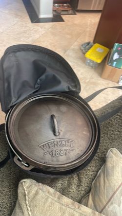 Cast iron Dutch oven  WENZEL