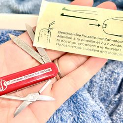1884 Victorinox Classic given to new members of the, now defunct, Victorinox Swiss Army Knife Collectors Society.