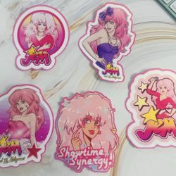 Jem & The Holograms Large Stickers (5)