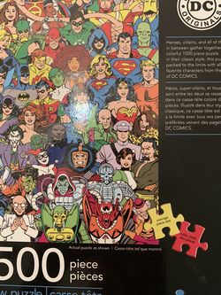 1500 Piece DC Comics Puzzle