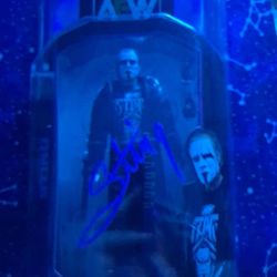 Signed sting actor figure