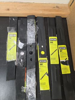 Ryobi Lawn Mower Replacement Blades Lot