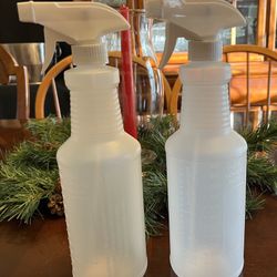 Clear Spray Bottles; buying 2