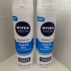 Nivea Men Sensitive Cool Shave Gel 2x$5