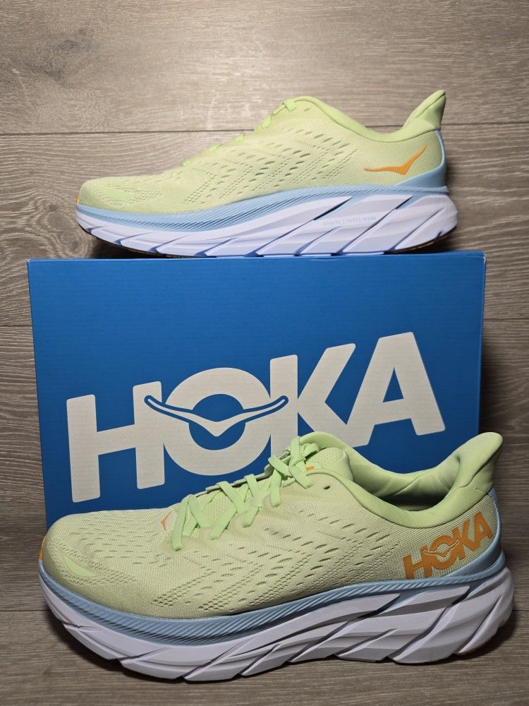Mens Hoka Clifton 8 Butterfly Summer Song Mens Size 13  display picture 1