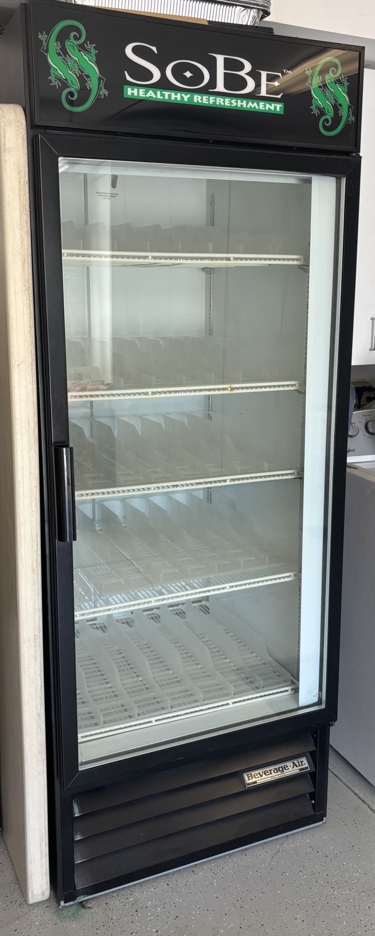 Beverage Air Refrigerator With Beverage Lanes