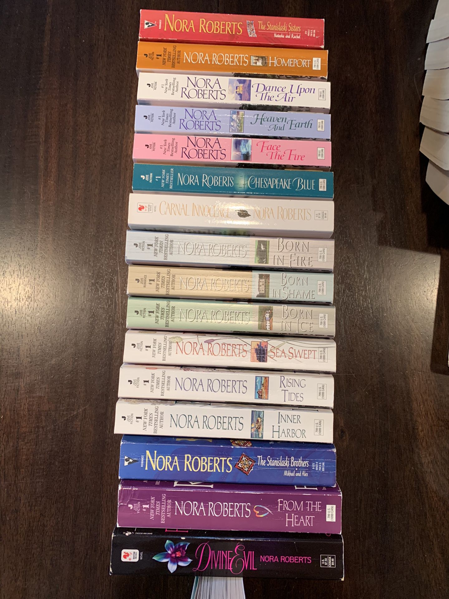16 Nora Roberts books