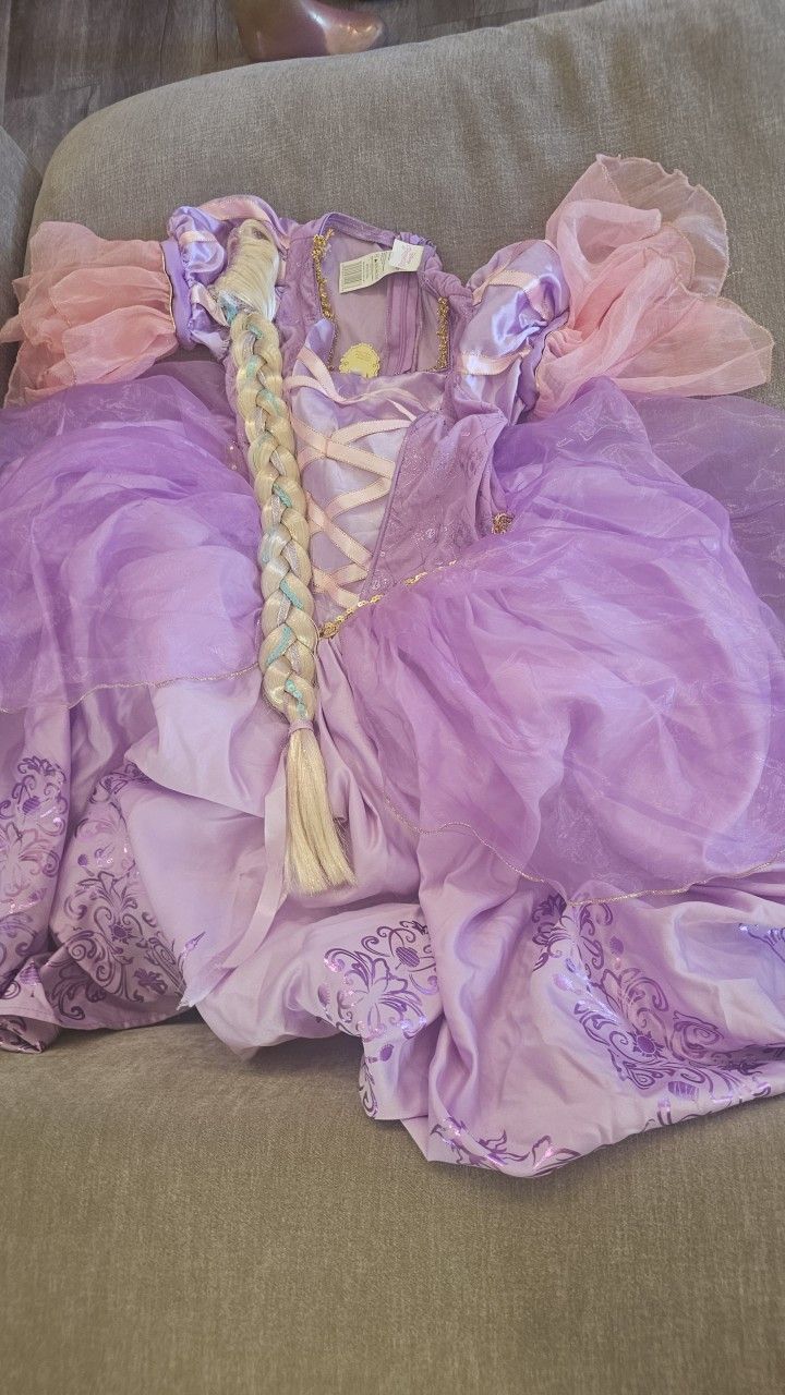 Repunzel Dress & Braid
