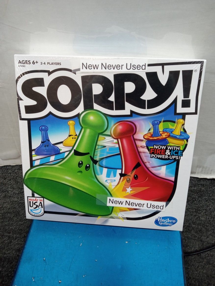Board game Sorry Hasbro gaming