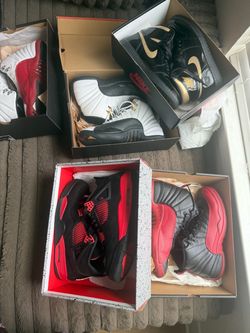 Jordan 12’s Jordan 1’s Jordan 4’s