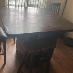 Wooden Wine Holder table 