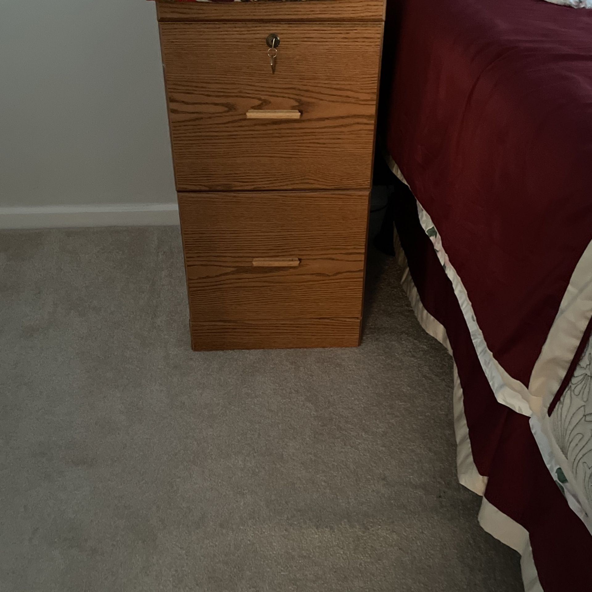  Wood Dinning  File Cabinet 