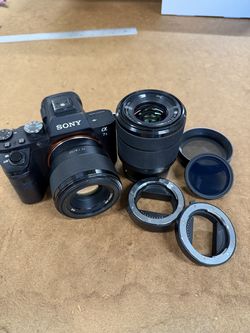 Sony a7II bundle kit with 50mm & 28-70mm lens DSLR digital camera