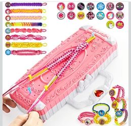 TQRAZ Bracelet Making Kit,Friendship Bracelet Kit,Arts and Crafts for Kids Age 8-12,Bracelet Making Kit for Girls 8-12,Birthday Gifts Ideas for Girls 