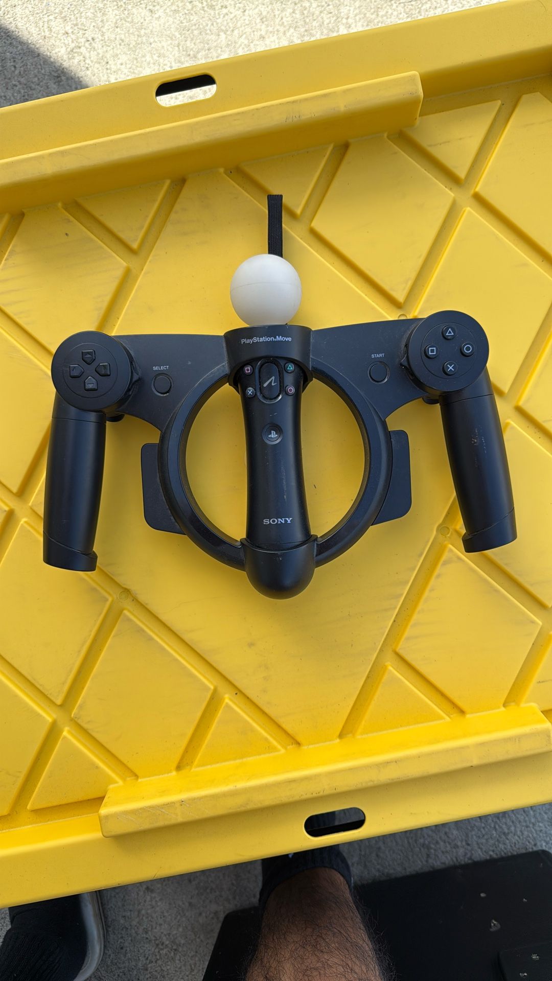 PlayStation Move Racing Wheel