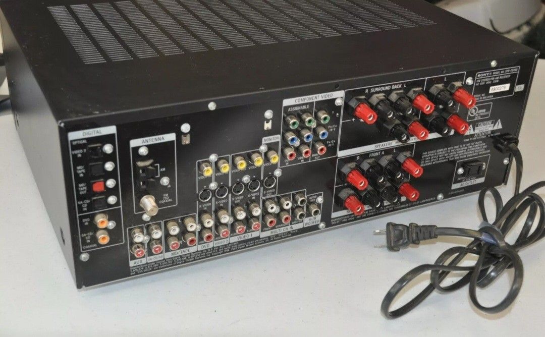 Sony STR-DE698 Digital 7.1 RECEIVER
