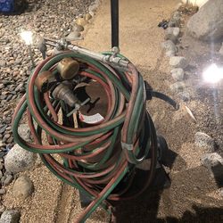 Welding cutter and cart tank