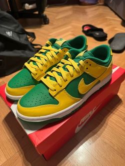Nike Dunk Low Vibrant yellow-green combination