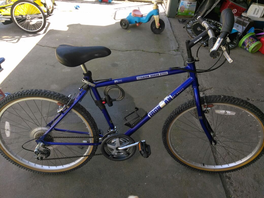 Huffy deals titanium bike