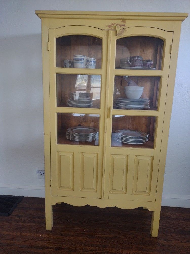 Wood China Cabinet