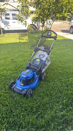 Cobalt cordless self propelled lawn mower