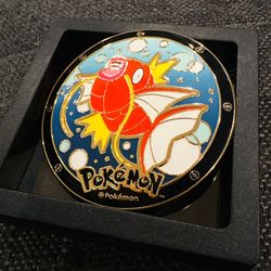 POKEMON limited edition MAGICARP gold enamel pin badge