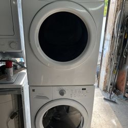 Used Front Load Matching Set Washer And Electric 240 Volts Dryer
