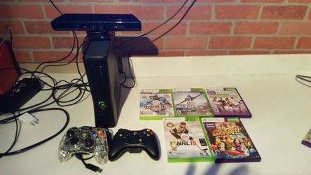 Xbox 360 with kinesthetic sensor