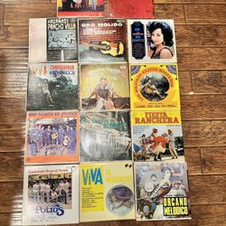 LATIN Rancheras Norteno Banda (LOT OF 14) MEXICAN LPs Vinyl Records