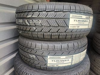 New 235/55/17 pair of Bridgestone Tires