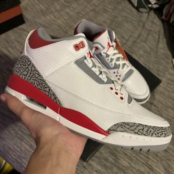 Jordan 3 Fire Red