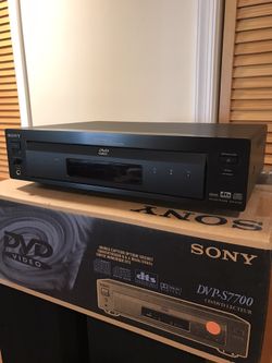 Sony DVP-S7700 DVD Player