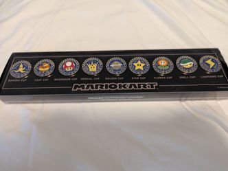 Super Nintendo World Mario Kart Cup Icon Pins