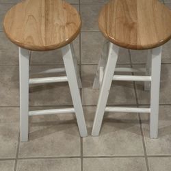 20.00  For 2 Bar Stools 24” High 20.00 For Both 
