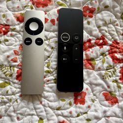 Two Apple TV Remotes. 