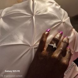 Stunning Marquise Diamond Ring + IGI Report –