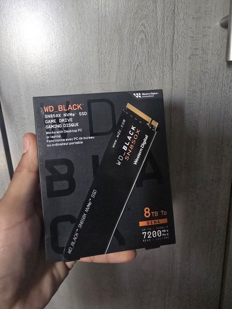 WD BLACK 8TB