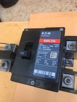 Panel & Protective DEVICE Circuit Breaker 150 AMP