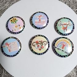 My Body My Choice Pinback Buttons