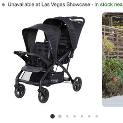 Sit And Stand Double Stroller 