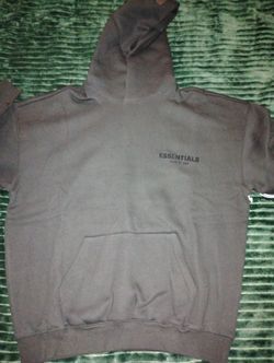 Fear of God black Essentials Hoodie