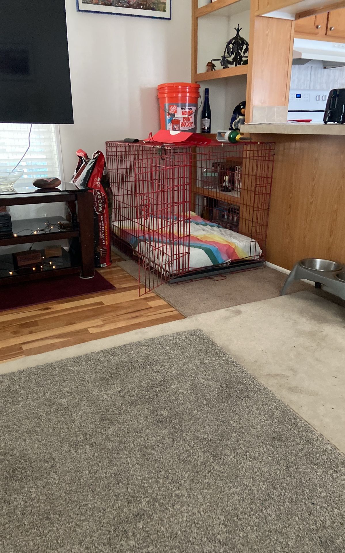 Dog Cage 40 /26/32pee Thrue With Pam