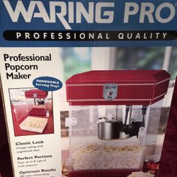 Professional popcorn maker