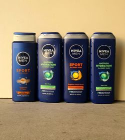 Nivea Men Body Wash 4-Pack 16.9 oz