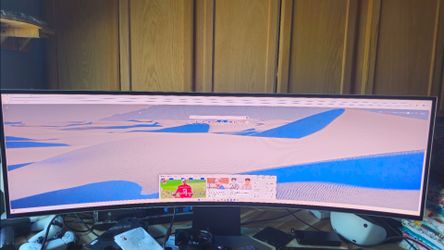 Samsung 49" QD-OLED Odyssey  G9 5120  x 1440 240Hz 0.03ms Gaming monitor