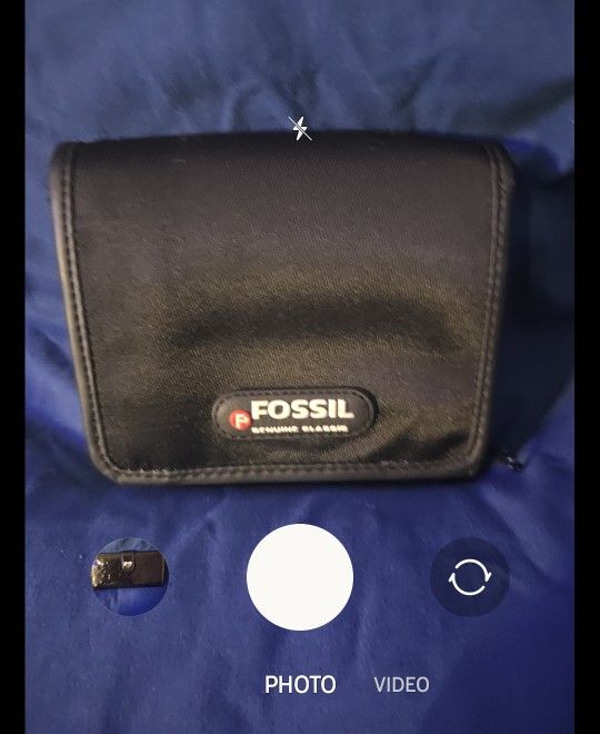 Fossil Genuine Classics Midnight Wallet